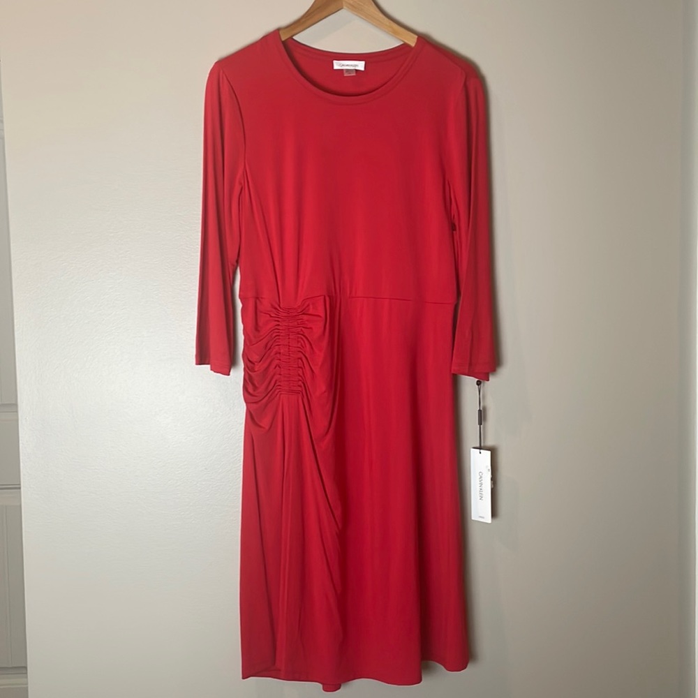 Calvin Klein Dress Dress size 12 new with tags length 40” pit 20”